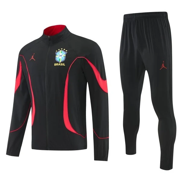 Brasil Conjunto 2026 Negro - Brasil Barata | PTDHMALL