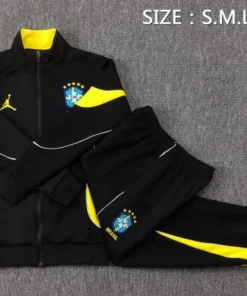 Brasil Conjunto 2026 Negro - Brasil Barata | PTDHMALL