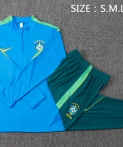 Brasil Niños Conjunto 2026 Azul - Equipacion Brasil Niños | PTDHMALL