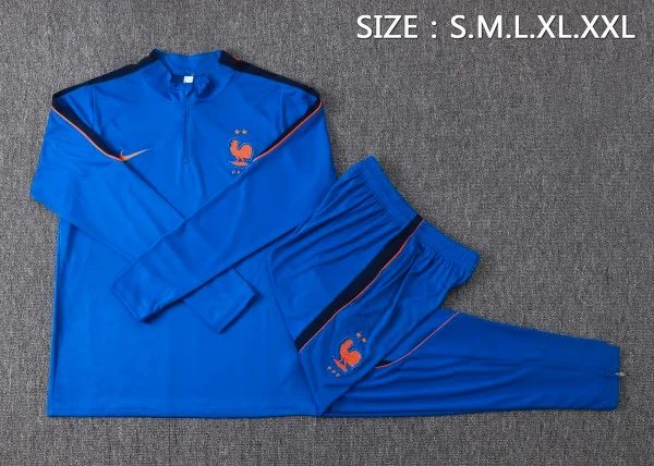 Francia Niños Conjunto 2026 Azul - Equipacion Francia Niños | PTDHMALL