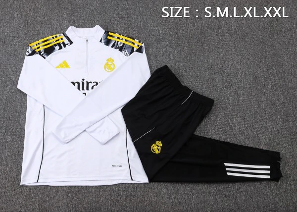 Real Madrid Conjunto 2025 2026 Blanco - Real Madrid Barata | PTDHMALL
