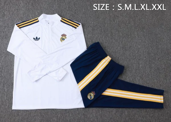 Real Madrid Conjunto 2026 2027 Blanco - Real Madrid Barata | PTDHMALL