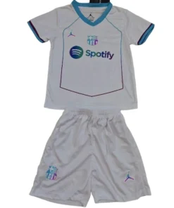 FC Barcelona Niños Conjunto 2026 2027 Especial Blanco - Equipacion Fc Barcelona Niños | PTDHMALL