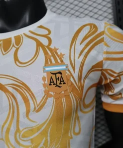 Argentina Camiseta Edición Jugadores 2026 Especial Amarilla - Camiseta Argentina | PTDHMALL