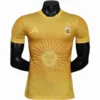 Argentina Camiseta Edición Jugadores 2026 Especial Amarilla - Camiseta Argentina | PTDHMALL