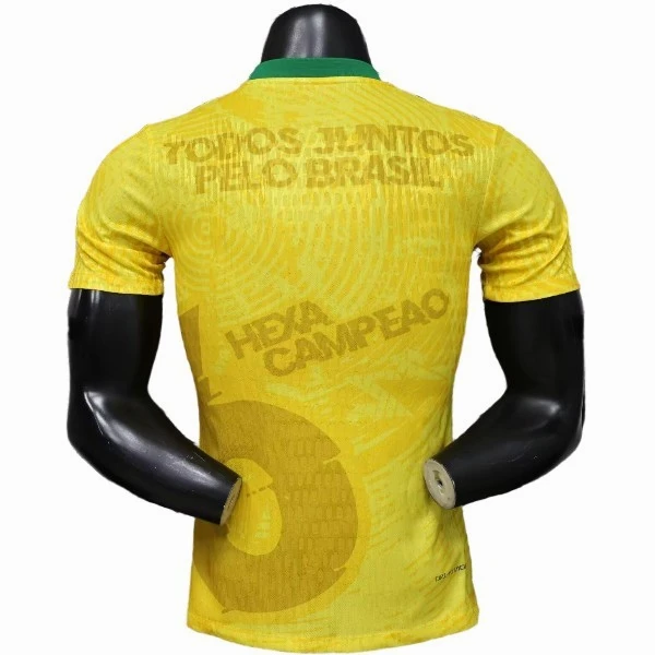 Brasil Camiseta Edición Jugadores 2026 Especial Amarilla - Camiseta Brasil | PTDHMALL