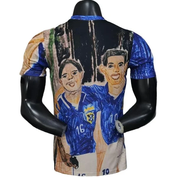 Brasil Camiseta Edición Jugadores 2026 Especial Azul - Camiseta Brasil | PTDHMALL