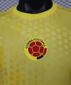 Colombia Camiseta Edición Jugadores 2026 Especial Amarilla - Camiseta Colombia | PTDHMALL