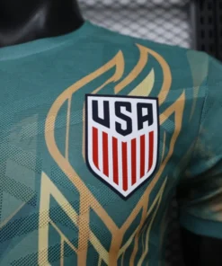 Estados Unidos Camiseta Edición Jugadores 2026 Especial Verde - Camiseta Estados Unidos Mundial 2026 | PTDHMALL
