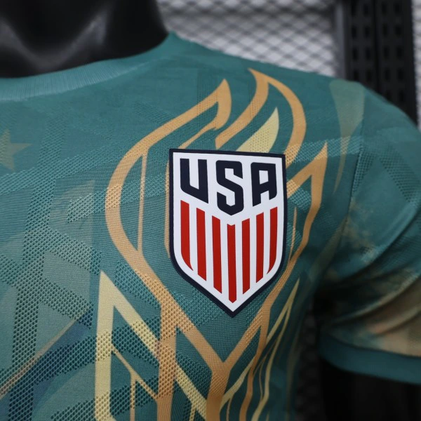 Estados Unidos Camiseta Edición Jugadores 2026 Especial Verde - Camiseta Estados Unidos Mundial 2026 | PTDHMALL