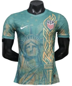 Estados Unidos Camiseta Edición Jugadores 2026 Especial Verde - Camiseta Estados Unidos Mundial 2026 | PTDHMALL
