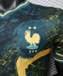 Francia Camiseta Edición Jugadores 2026 Especial Verde - Camiseta Francia Mundial 2026 | PTDHMALL