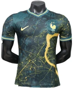 Francia Camiseta Edición Jugadores 2026 Especial Verde - Camiseta Francia Mundial 2026 | PTDHMALL