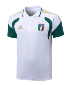 Italia Polo 2026 Blanco - Equipación Italia | PTDHMALL