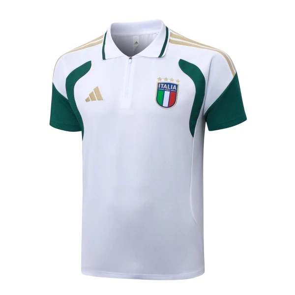 Italia Polo 2026 Blanco - Equipación Italia | PTDHMALL