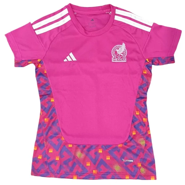 México Mujer Camiseta 2026 Portero Rosa - Camiseta México Mujer | PTDHMALL