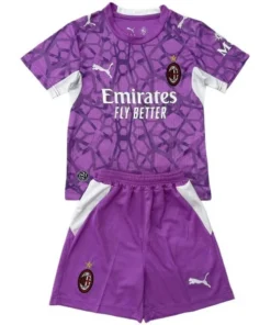 AC Milan Niños Conjunto 2026 2027 Portero Púrpura - AC Milan Niños Barata | PTDHMALL