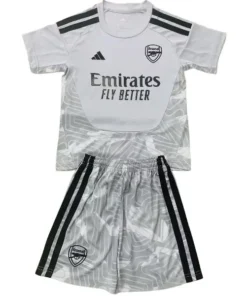 Arsenal Niños Conjunto 2026 2027 Portero Gris - Equipacion Arsenal Niños | PTDHMALL