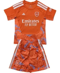 Arsenal Niños Conjunto 2026 2027 Portero Naranja - Equipacion Arsenal Niños | PTDHMALL