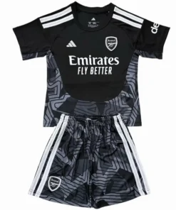 Arsenal Niños Conjunto 2026 2027 Portero Negro - Equipacion Arsenal Niños | PTDHMALL