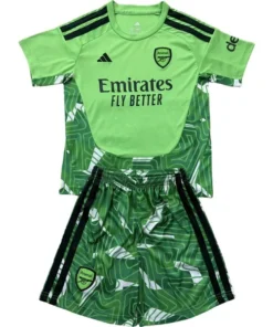 Arsenal Niños Conjunto 2026 2027 Portero Verde - Equipacion Arsenal Niños | PTDHMALL