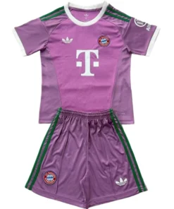Bayern Múnich Niños Conjunto 2026 2027 Portero Púrpura - Bayern Múnich Niños Barata | PTDHMALL