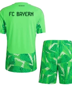Bayern Múnich Niños Conjunto 2026 2027 Portero Verde - Bayern Múnich Niños Barata | PTDHMALL
