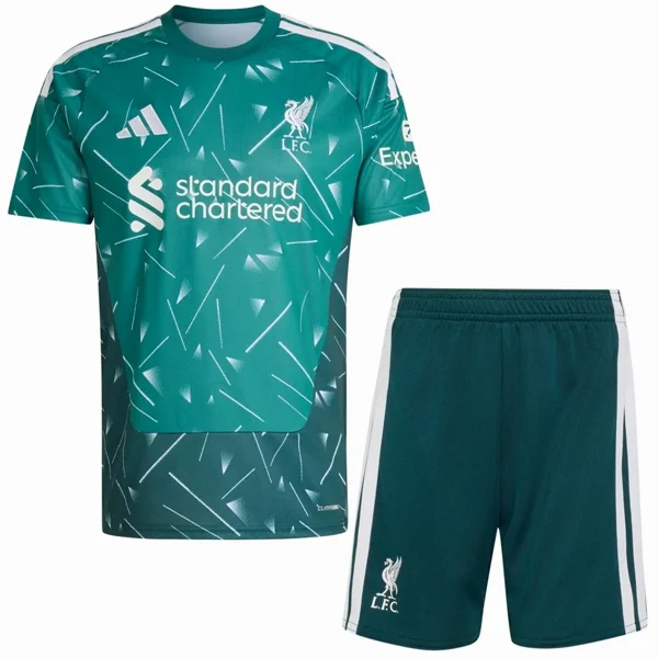 Liverpool Niños Conjunto 2026 2027 Portero Verde - Equipacion Liverpool Niños | PTDHMALL