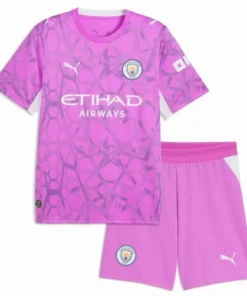 Manchester City Niños Conjunto 2026 2027 Portero Rosa - Equipacion Manchester City Niños | PTDHMALL