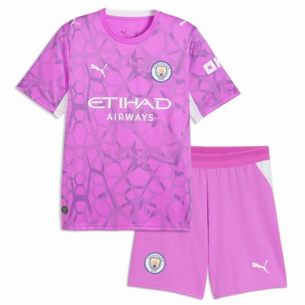 Manchester City Niños Conjunto 2026 2027 Portero Rosa - Equipacion Manchester City Niños | PTDHMALL