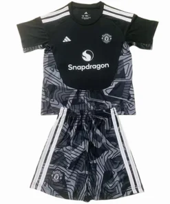 Manchester United Niños Conjunto 2026 2027 Portero Negro - Equipacion Manchester United Niños | PTDHMALL