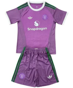 Manchester United Niños Conjunto 2026 2027 Portero Púrpura - Equipacion Manchester United Niños | PTDHMALL