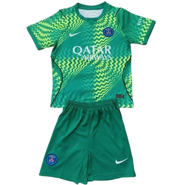 Paris Saint Germain Niños Conjunto 2026 2027 Portero Verde - Paris Saint Germain Niños Barata | PTDHMALL