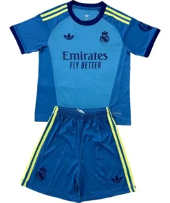 Real Madrid Niños Conjunto 2026 2027 Portero Azul - Real Madrid Niños Barata | PTDHMALL