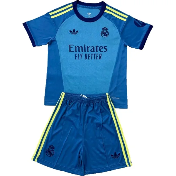 Real Madrid Niños Conjunto 2026 2027 Portero Azul - Real Madrid Niños Barata | PTDHMALL