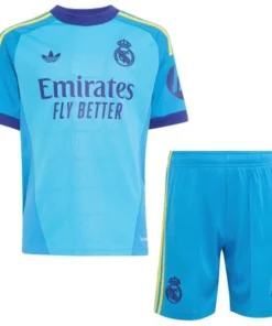 Real Madrid Niños Conjunto 2026 2027 Portero Azul - Real Madrid Niños Barata | PTDHMALL