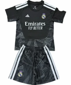 Real Madrid Niños Conjunto 2026 2027 Portero Negro - Real Madrid Niños Barata | PTDHMALL