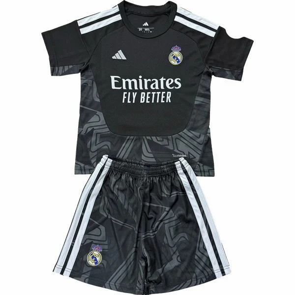 Real Madrid Niños Conjunto 2026 2027 Portero Negro - Real Madrid Niños Barata | PTDHMALL
