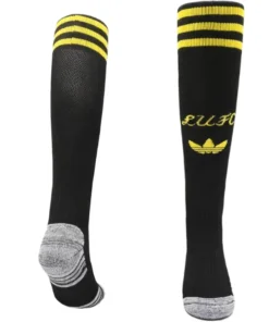 Leeds United Niños Calcetines 2026 2027 Segunda Negro - Leeds United Niños Barata | PTDHMALL