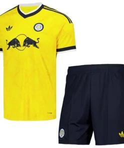 Leeds United Conjunto 2026 2027 Segunda Amarillo - Leeds United Barata | PTDHMALL