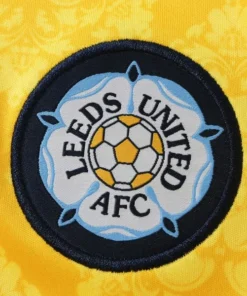 Leeds United Niños Conjunto 2026 2027 Segunda Amarillo - Leeds United Niños Barata | PTDHMALL