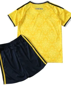 Leeds United Niños Conjunto 2026 2027 Segunda Amarillo - Leeds United Niños Barata | PTDHMALL