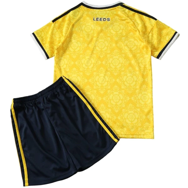 Leeds United Niños Conjunto 2026 2027 Segunda Amarillo - Leeds United Niños Barata | PTDHMALL