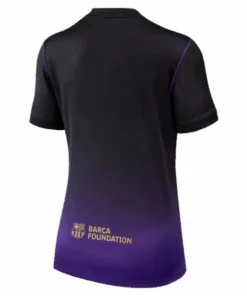 FC Barcelona Mujer Camiseta 2026 2027 Segunda Negra - Camiseta Fc Barcelona Mujer Rosa | PTDHMALL