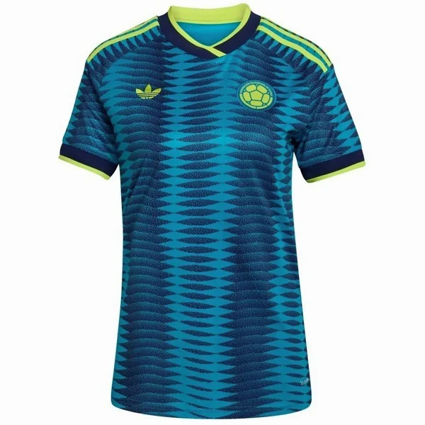 Colombia Mujer Camiseta 2026 Segunda Azul - Camiseta Colombia Mujer 2026 | PTDHMALL