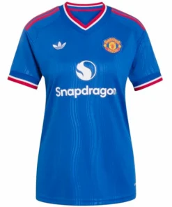 Manchester United Mujer Camiseta 2026 2027 Segunda Azul - Camiseta Manchester United Mujer | PTDHMALL