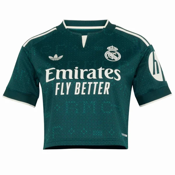 Real Madrid Mujer Camiseta 2026 2027 Segunda Verde - Camiseta Real Madrid Mujer 2026 | PTDHMALL