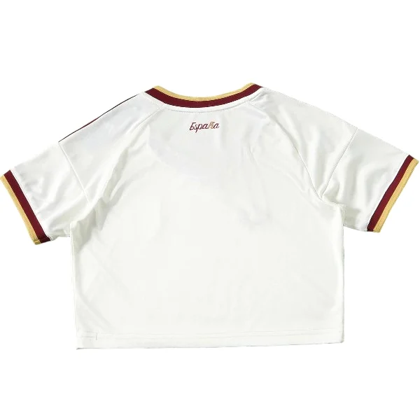 España Mujer Camiseta 2026 Segunda Blanca - Camiseta España Mujer Blanca | PTDHMALL