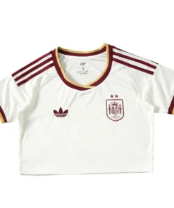 España Mujer Camiseta 2026 Segunda Blanca - Camiseta España Mujer Blanca | PTDHMALL