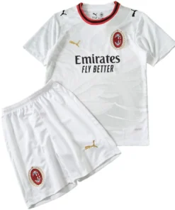 AC Milan Conjunto 2026 2027 Segunda Blanco - AC Milan Barata | PTDHMALL